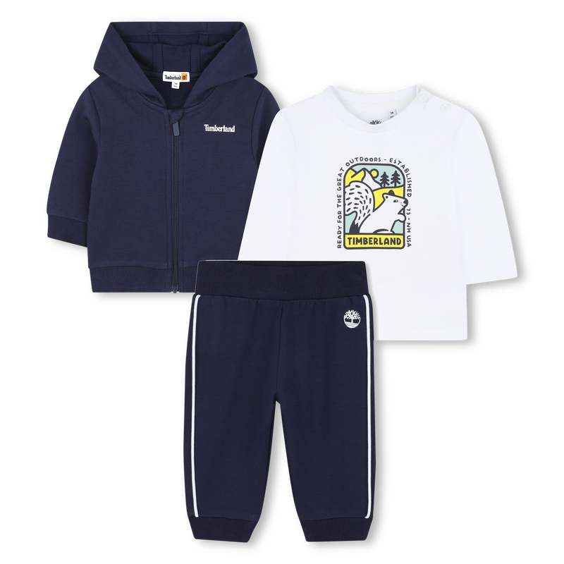 Conjunto de jogging de três peças TIMBERLAND 
                    BOY
