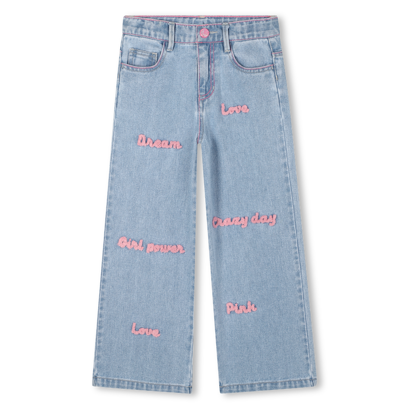 Calças de ganga bordadas BILLIEBLUSH 
                    GIRL