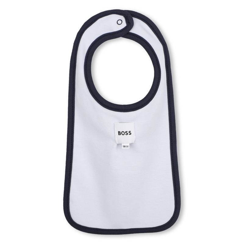 Conjunto de body, babador e chap&eacute;u BOSS 
                        BOY