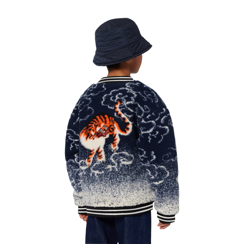 Casaco polar fofo KENZO KIDS 
                    UNISEX