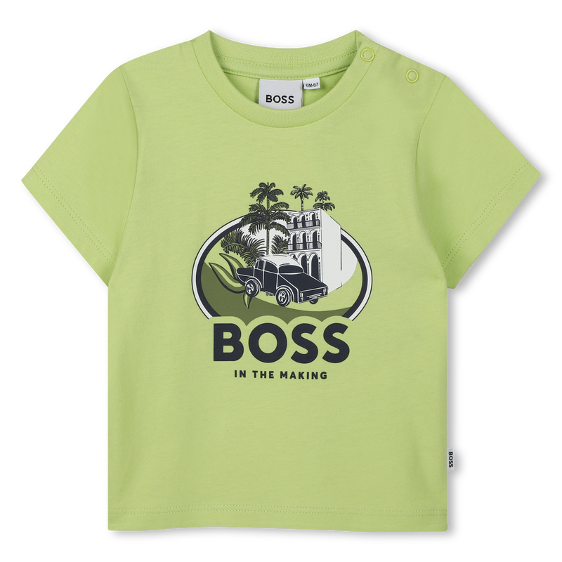 T-shirt de mangas curtas BOSS 
                        BOY