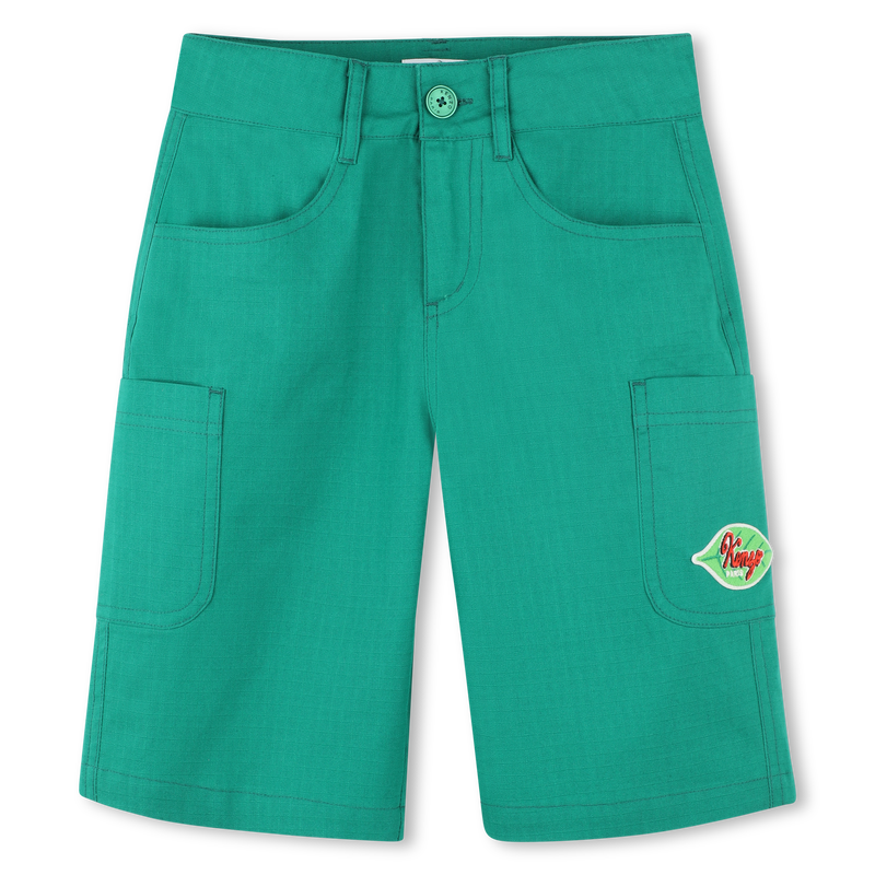 Bermudas cargo de algod&atilde;o KENZO KIDS 
                        BOY