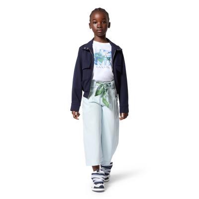 T-SHIRT DE MANGA CURTA LANVIN GIRL