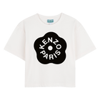 T-shirt estampada em relevo KENZO KIDS 
                    GIRL