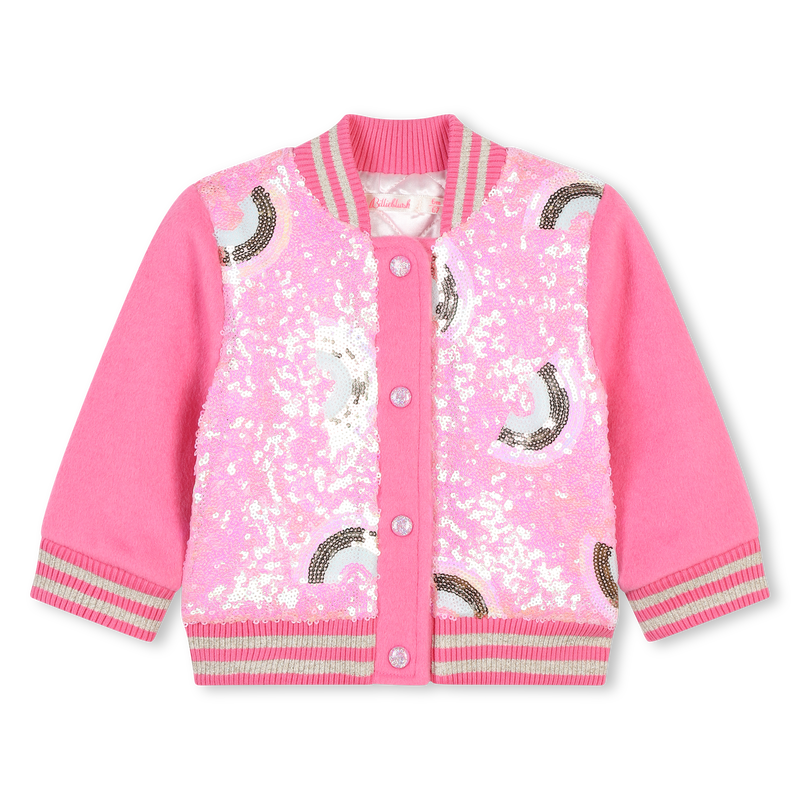 Blusão com lantejoulas BILLIEBLUSH 
                    GIRL