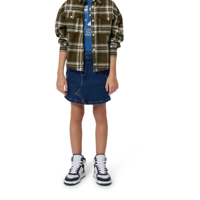 Sapatilhas de couro com fecho ZADIG & VOLTAIRE BOY