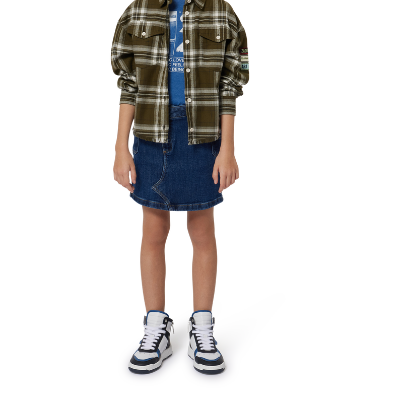 Sapatilhas de couro com fecho ZADIG & VOLTAIRE 
                        BOY