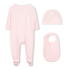 Conjunto de pijama, babador e chap&eacute;u MICHAEL KORS 
                    GIRL