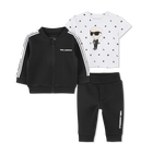 Conjunto de jogging de 3 pe&ccedil;as KARL LAGERFELD KIDS 
                    BOY
