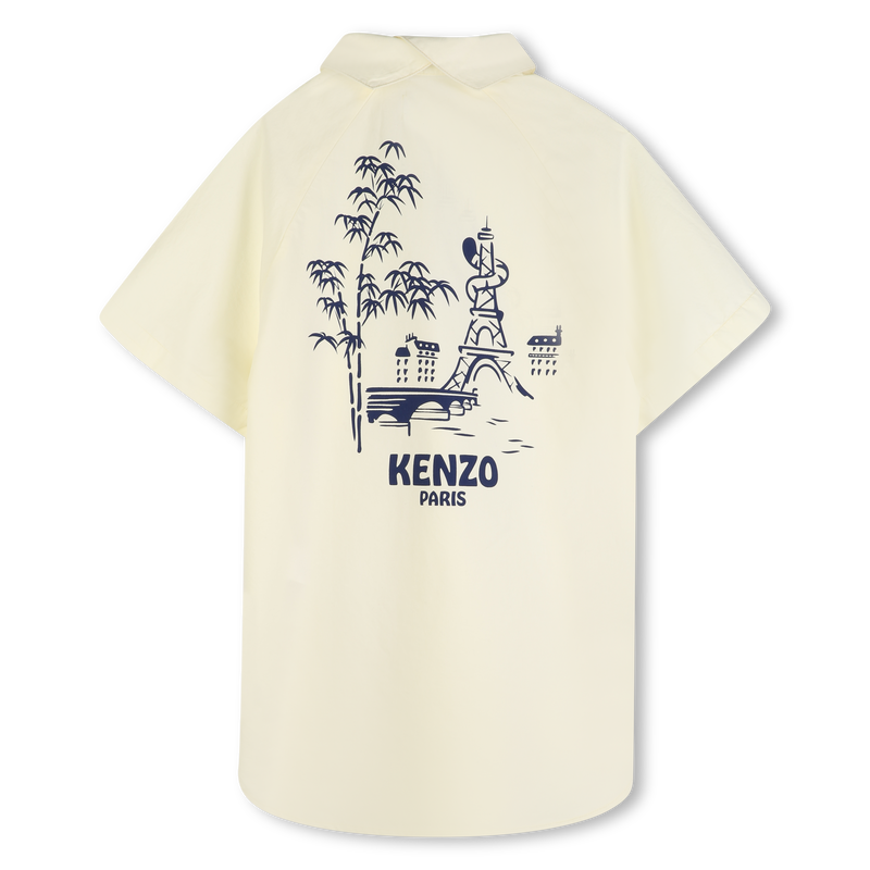 VESTIDO DE CAMISA KENZO KIDS 
                        GIRL