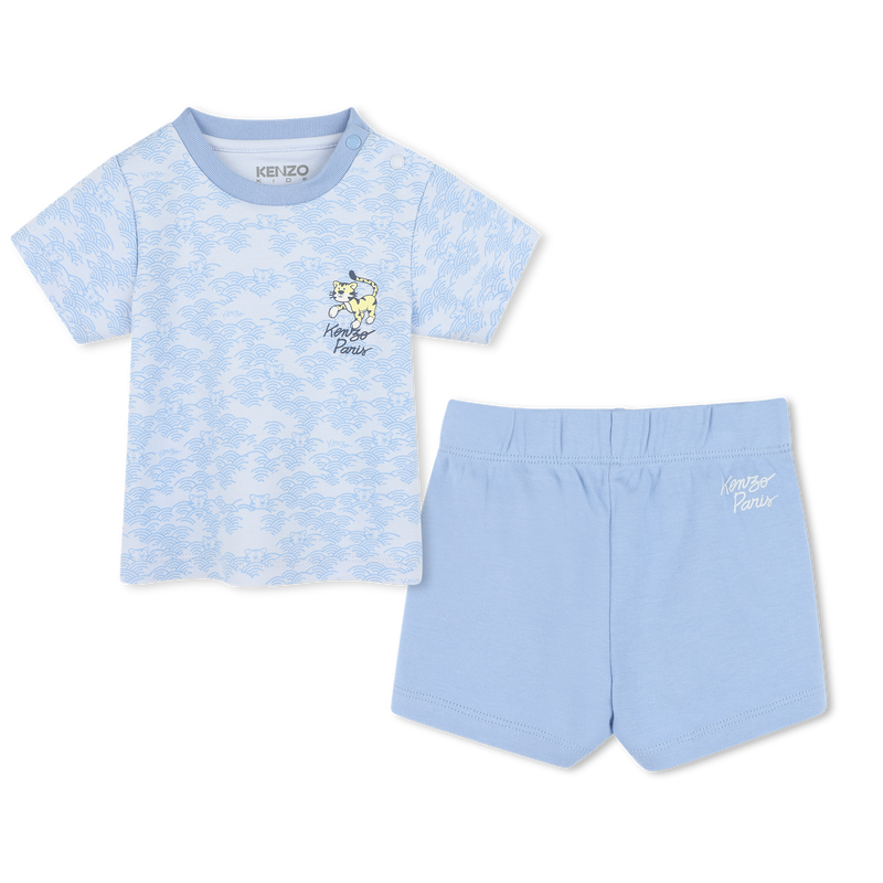 Conjunto de cal&ccedil;&otilde;es e t-shirt KENZO KIDS 
                        BOY