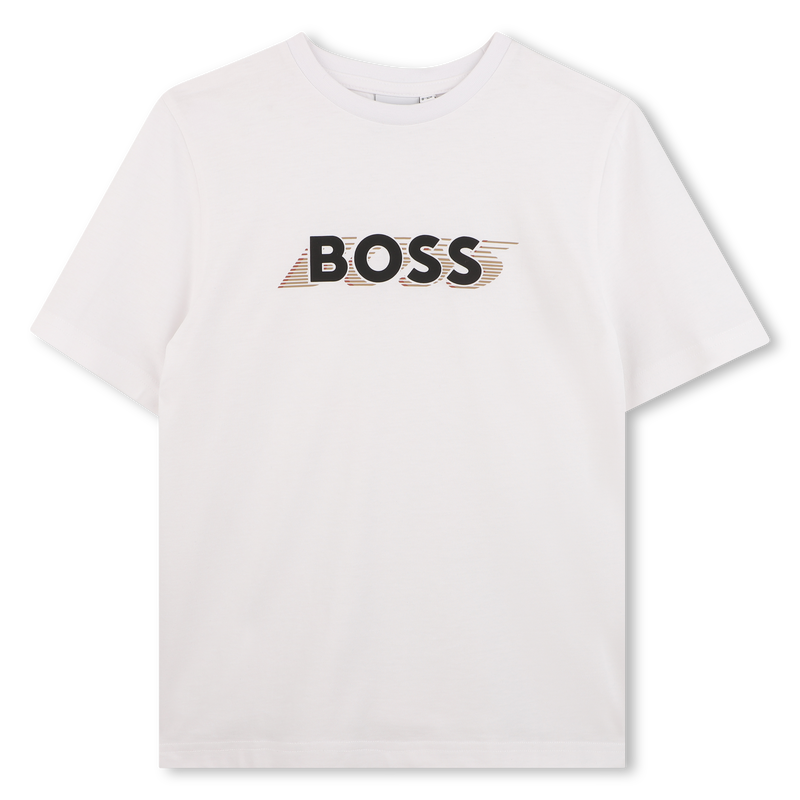 T-SHIRT MANGAS CURTAS BOSS 
                        MENINO