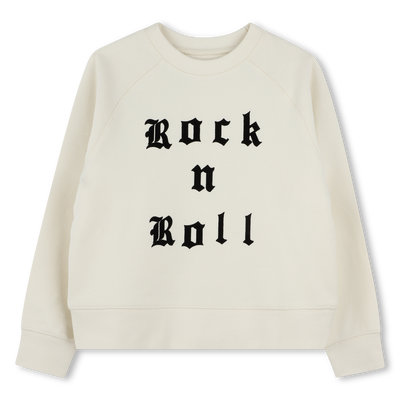 Sweatshirt em molet&atilde;o ZADIG & VOLTAIRE GIRL