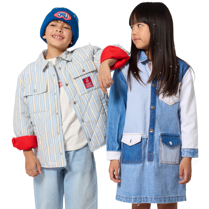 Camiseta de mangas curtas KIDS AROUND 
                        BOY