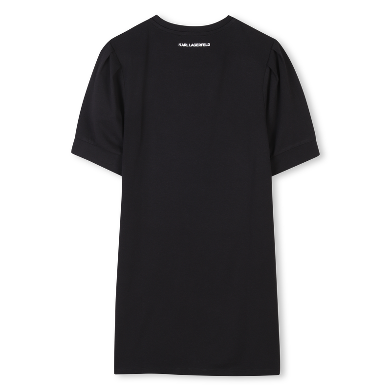 Vestido de manga curta KARL LAGERFELD KIDS 
                        GIRL