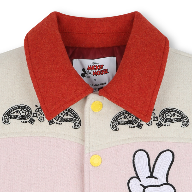 Jaqueta de tecido de l&atilde; MARC JACOBS 
                        GIRL