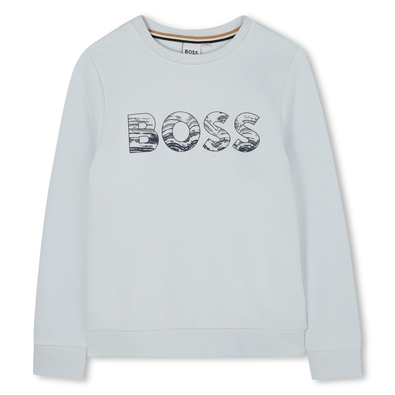 Moletom com gola redonda BOSS 
                    BOY
