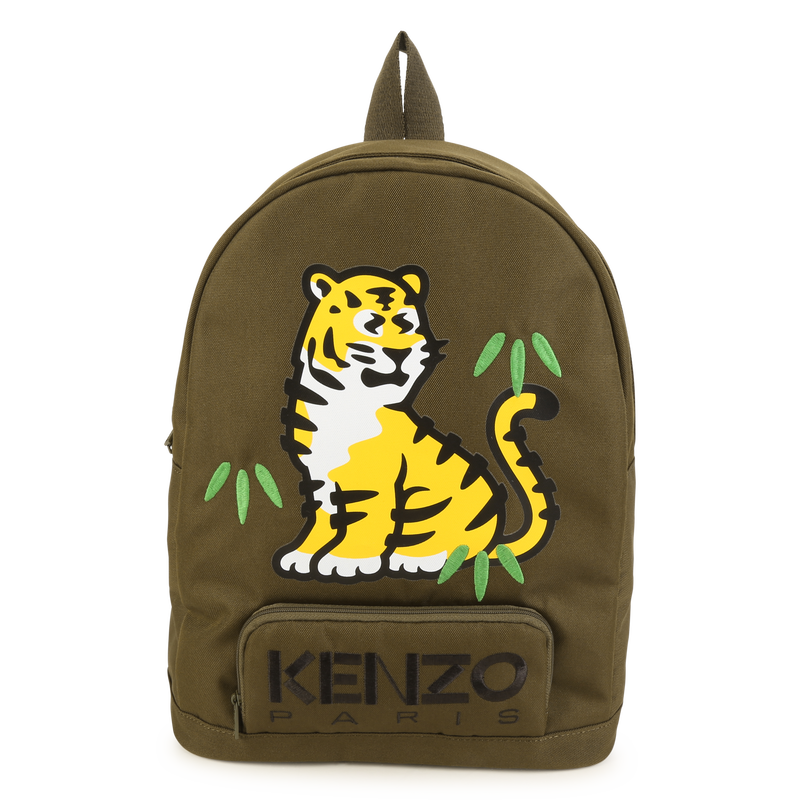 Embroidered canvas backpack KENZO KIDS 
                    UNISEX