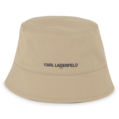 Panamá reversível em sarja KARL LAGERFELD KIDS BOY