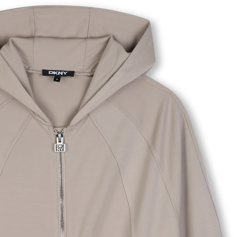Cardigan  com capuz DKNY 
                        GIRL