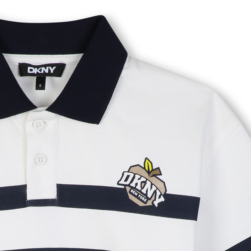 Polo de manga curta DKNY 
                        BOY