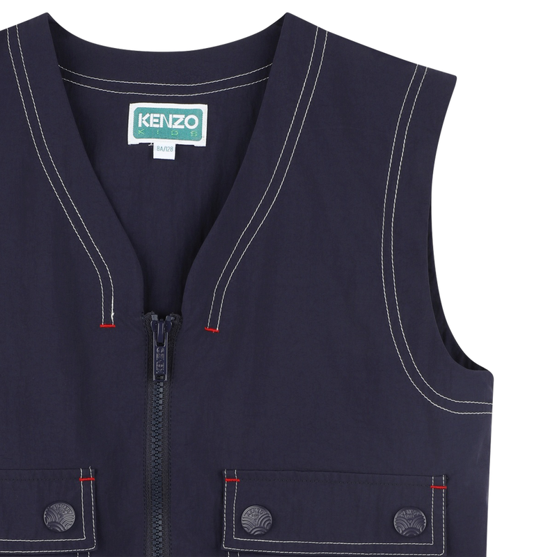 Colete com fecho KENZO KIDS 
                        BOY
