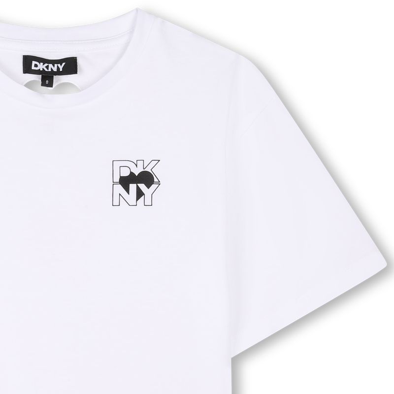 T-shirt de manga curta DKNY 
                        GIRL