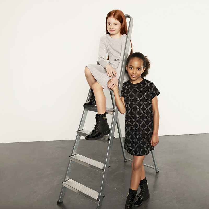 Vestido de malha manga longa MICHAEL KORS 
                        GIRL