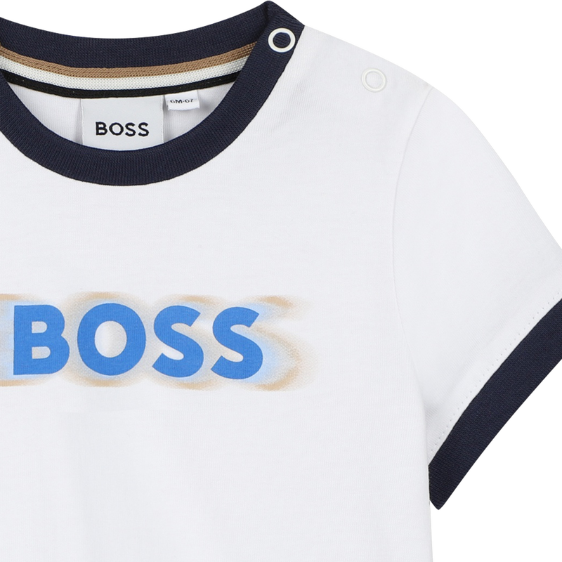 T-shirt de mangas curtas BOSS 
                        BOY