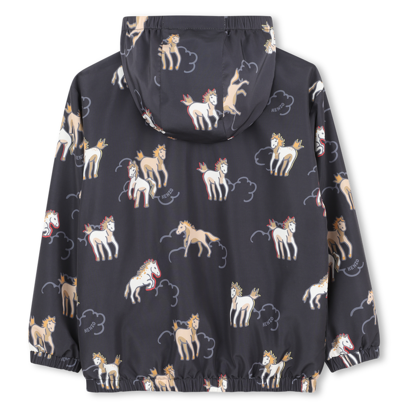 CORTA-VENTO COM CAPUZ KENZO KIDS 
                        UNISEX