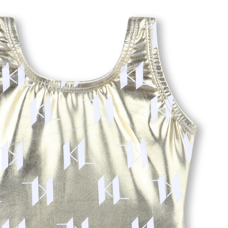 Fato de banho com padr&atilde;o KARL LAGERFELD KIDS 
                        GIRL