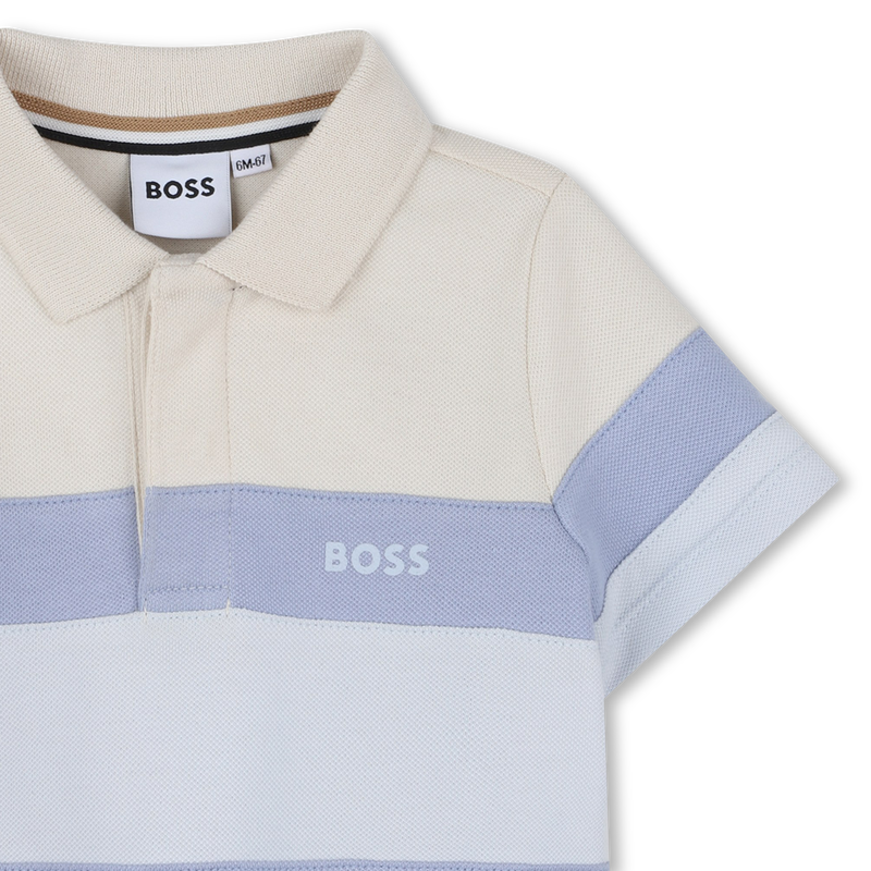 CAMISA POLO DE MANGA CURTA BOSS 
                        BOY