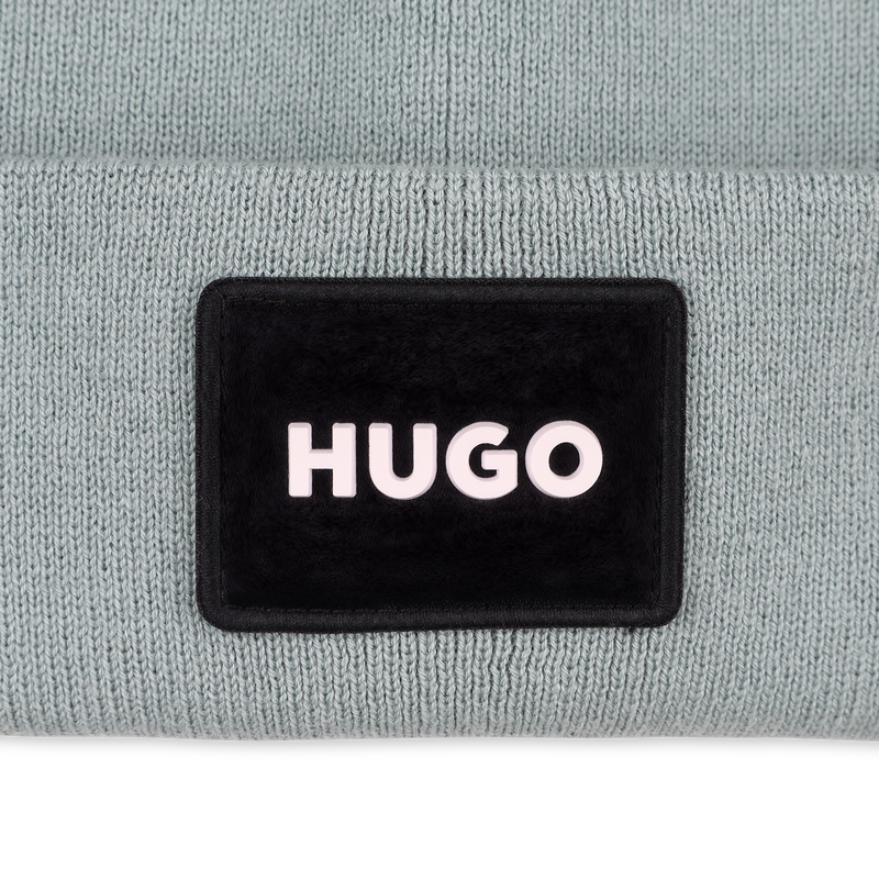 Gorro de camada dupla HUGO 
                        UNISEX