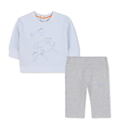 Conjunto de moletom + calça KENZO KIDS BOY