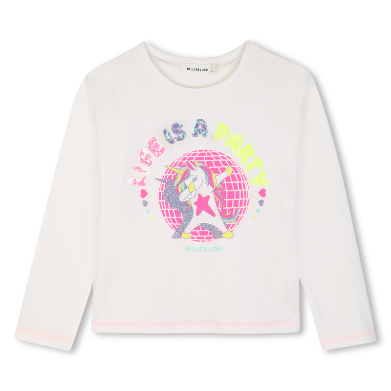 Camiseta de manga longa BILLIEBLUSH 
                        MENINA