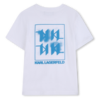 T-shirt de manga curta KARL LAGERFELD KIDS 
                    BOY