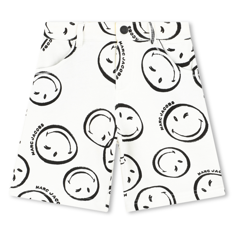 Bermuda fantasia de moletão MARC JACOBS 
                    BOY
