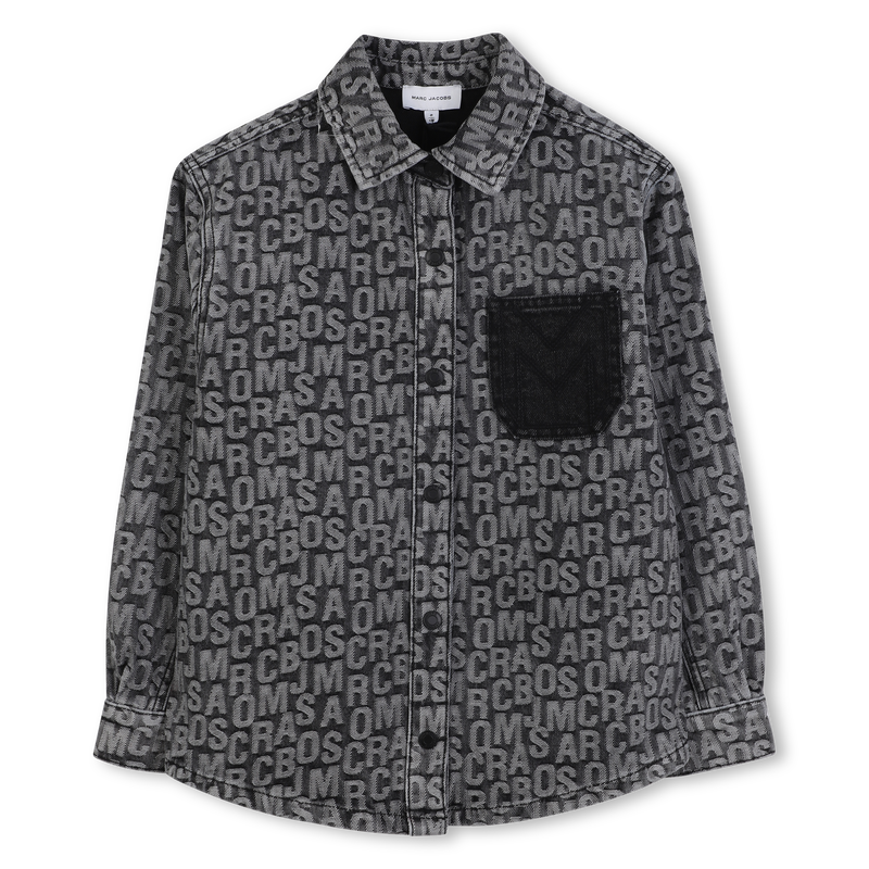 Camisa jeans jacquard MARC JACOBS 
                    BOY