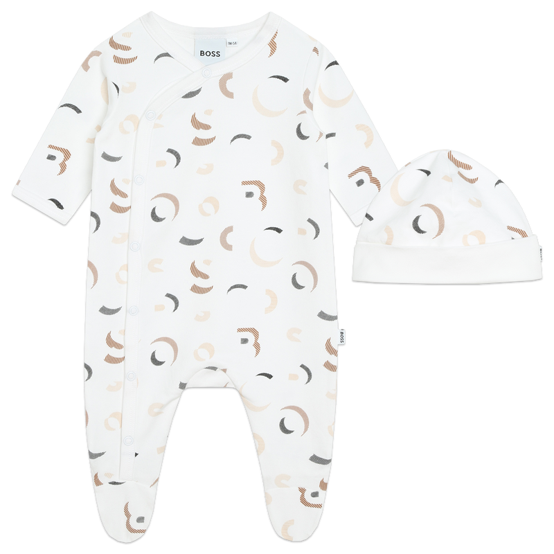 Conjunto de pijama e gorro BOSS 
                    BOY