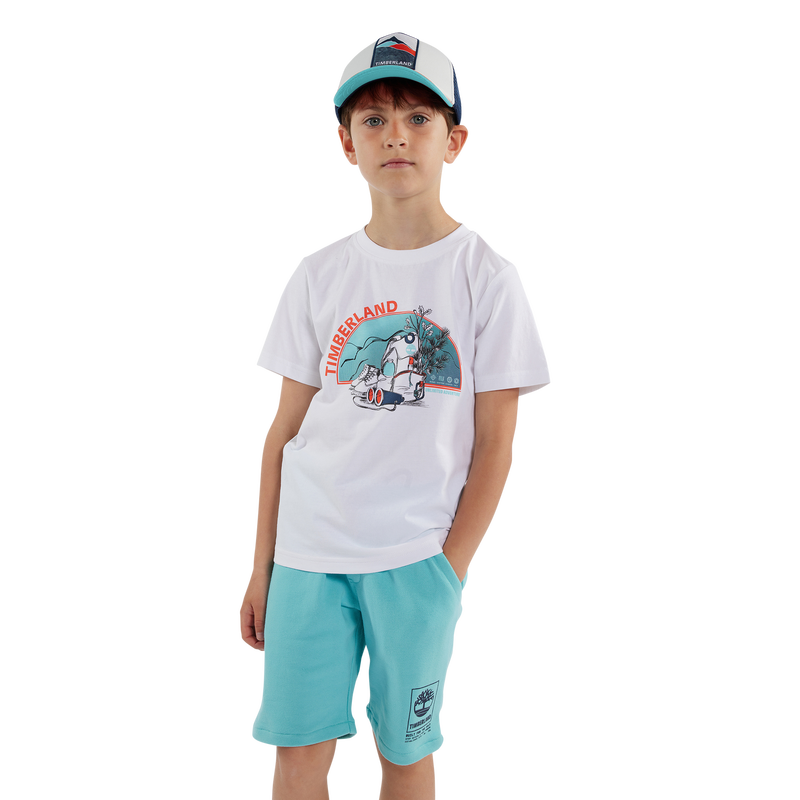 Bermuda de jogging de moletão TIMBERLAND 
                    BOY