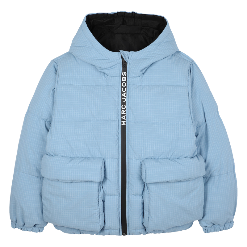 Jaqueta acolchoada reversível com capuz MARC JACOBS 
                    BOY