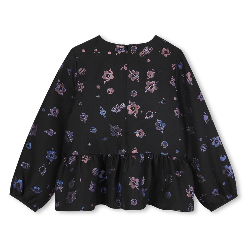 Blusa Cerimonial KENZO KIDS 
                    GIRL