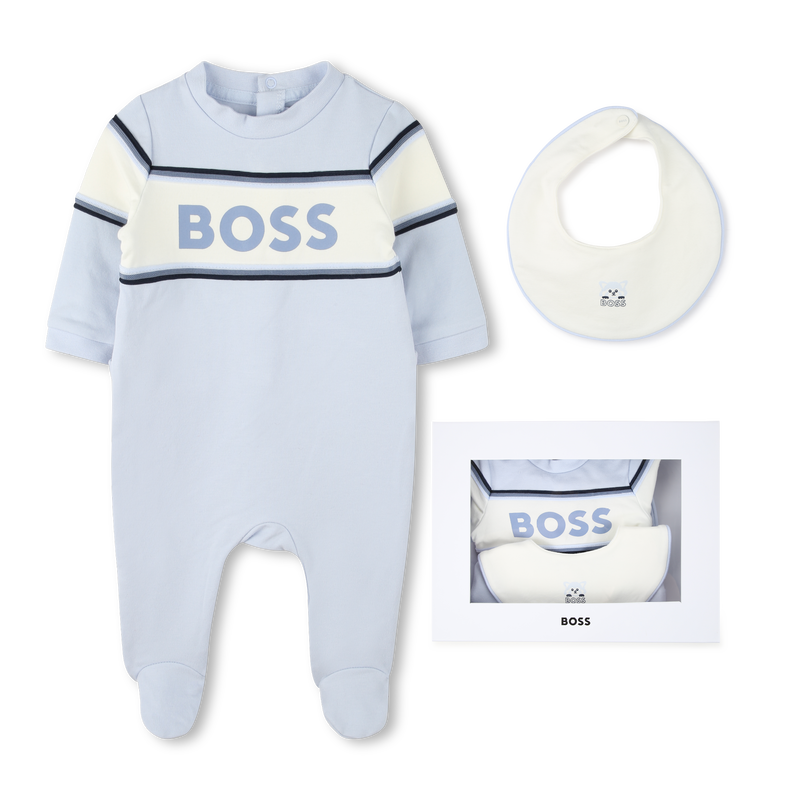 Pajamas & Bib Set BOSS 
                    BOY