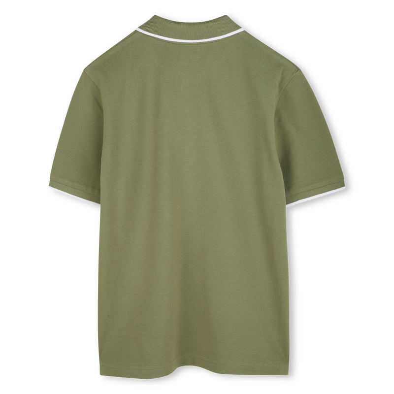 Polo liso de algod&atilde;o piqu&eacute; BOSS 
                        BOY