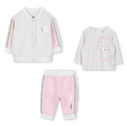 Conjunto de jogging de 3 pe&ccedil;as KARL LAGERFELD KIDS 
                    GIRL