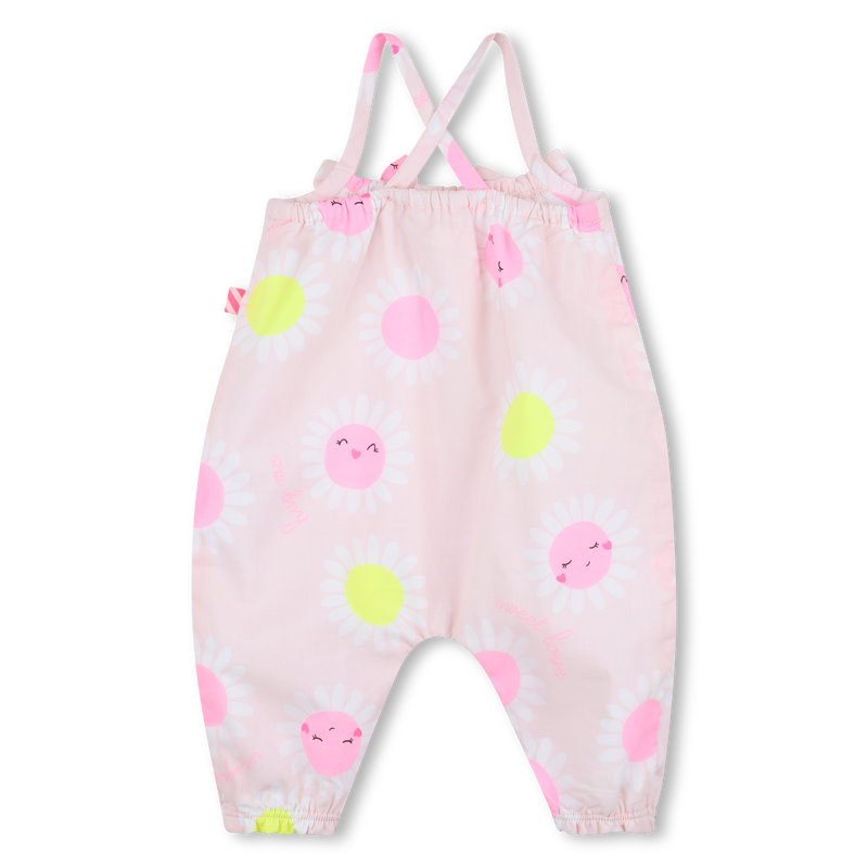 Strappy cotton romper BILLIEBLUSH 
                    GIRL