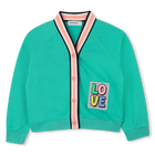 Cardigan com fecho de bot&atilde;o BILLIEBLUSH 
                    GIRL