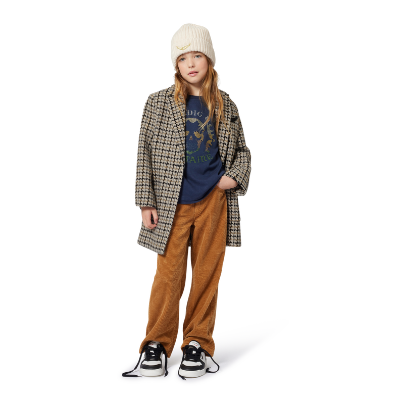 Cal&ccedil;as de veludo bordado ZADIG & VOLTAIRE 
                        GIRL