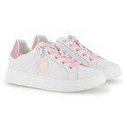 T&ecirc;nis de cano baixo com cadar&ccedil;o KARL LAGERFELD KIDS 
                    GIRL