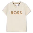 Camiseta de mangas curtas, AREIA, hi-res